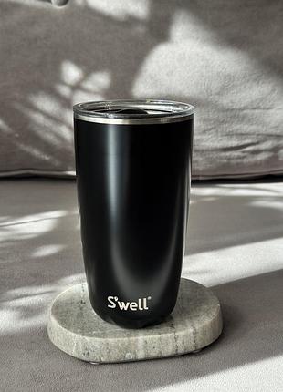 Термостакан для гарячих і холодних напоїв s’well tumbler with lid (≈ 530 ml)