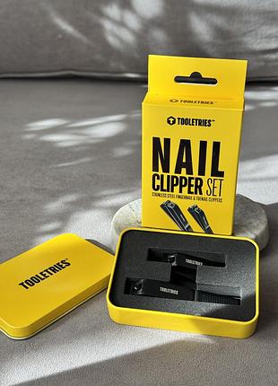 Набір щипчиків для нігтів з нержавіючої сталі tooletries nail clippers set