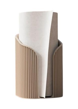 Держатель бумажных полотенец стиль япанди paper towel 3d печать