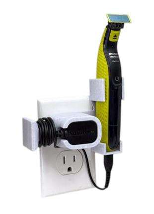 Держатель philips oneblade для настенного крепления и шнура philips oneblade plug in wall mount 3d печать