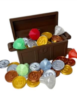 Ящик для кубиков и игровых big brick chest 500 3d печать