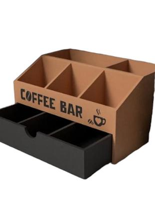 Органайзер для кофе и чая станция tea station 3d печать