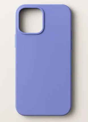 Чохол silicone case soft iphone 12 pro max (lilac) м00243
