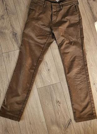 Carhartt wip брюки коричневые 32/32