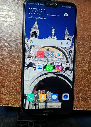 Смартфон huawei p20 lite 4/64гб