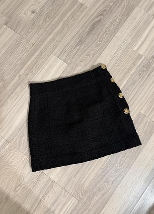 Спідниця zara твідова