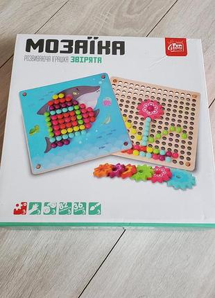 Мозаика деревянная