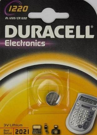 Батарейка duracell 1220 1x10