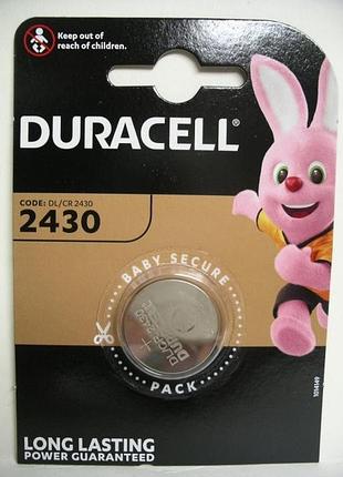 Батарейка duracell 2430 2x10