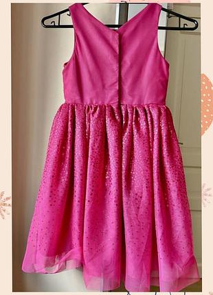 Платье h&amp;m розовое (фуксия) на 7-8 лет 6