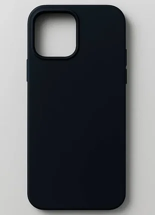 Чохол wave full silicone cover iphone 12 pro max (black) м00253