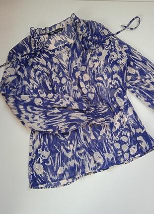 Блузка сорочка шифонова zara