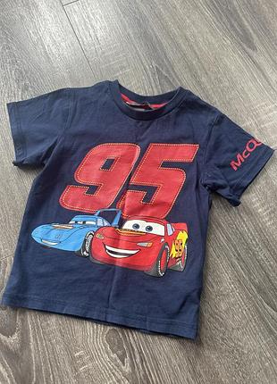 Футболка mcqueen на хлопчика 1-2р(86-92)