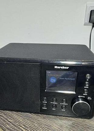 Цифровое радио karcher dab 3000, germany, состояние отличное!