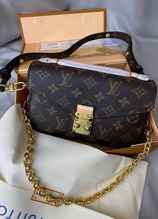 Нова оригінальна сумка louis vuitton pochette métis east west