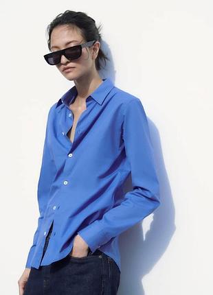 Красивая голубая приталенная поплиновая рубашка zara
⚡⚡⚡⚡⚡⚡⚡⚡⚡⚡⚡⚡⚡