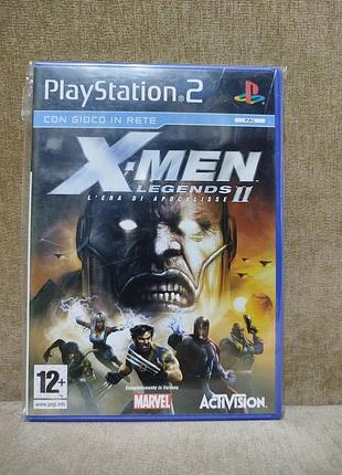 Гра для ps2 x-men legends ii: rise of apocalypse