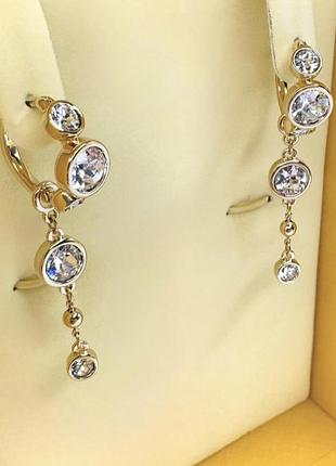 Сережки swarovski imber