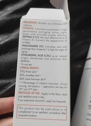 Крем-лифтинг avène hyaluron activ procedure retinal 5