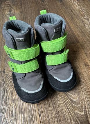 Дитячі зимові черевики моделі affenzahn mid boot vegan comfy panther 30 19,8 см barefoot