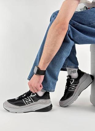 Чоловічі кросівки new balance 990v6 black grey