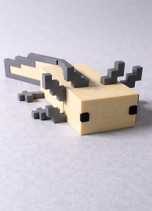 Axolotl minecraft – рухома іграшка 3d друк 83мм 5