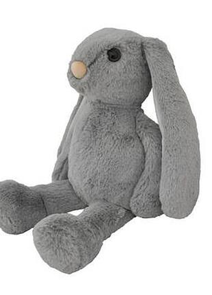 Игрушка зайчик "lovely gray", 35см, тм tigres, украина
