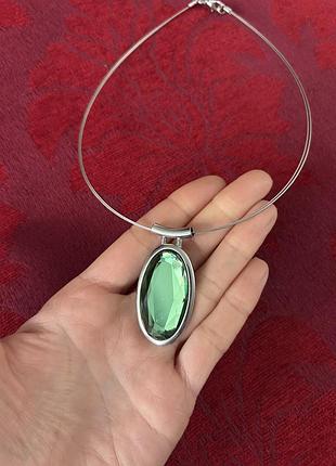 Подвеска на шею в стиле swarovski
