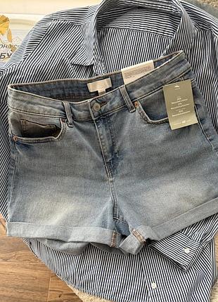 Нові джинсові шорти h&m, 42р