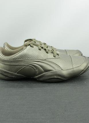 Редкие кроссовки puma usan irra scale gold leather sneakers women's