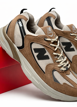 Мужские кроссовки сетка new balance abzorb latte