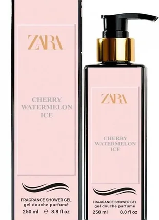 Парфумований гель для душу zara cherry watermelon ice 250 мл м00267