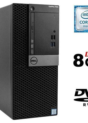 Компьютер dell optiplex 7040 tower / intel core i5-6500 (4 ядра по 3.2 -3.6 ghz) / 8 gb ddr4 / no hdd / intel hd graphics 530 /
