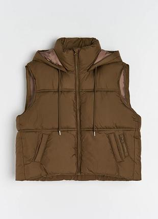 Укорочений жилет, безрукавка oversize