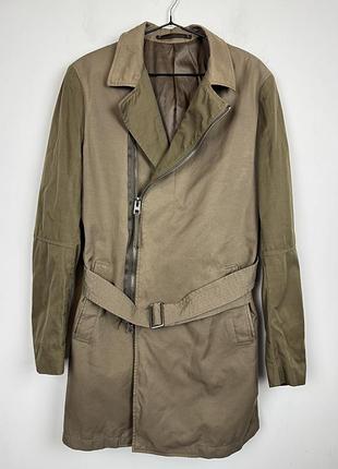 Плащ пальто all saints japanese cloth payne mac
