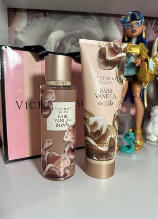 Спрей вікторія сікрет bare vanilla brûlée