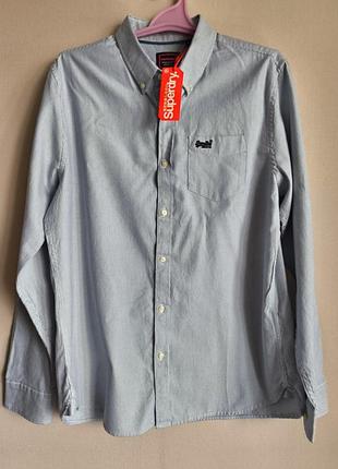 Мужская хлопковая рубашка superdry