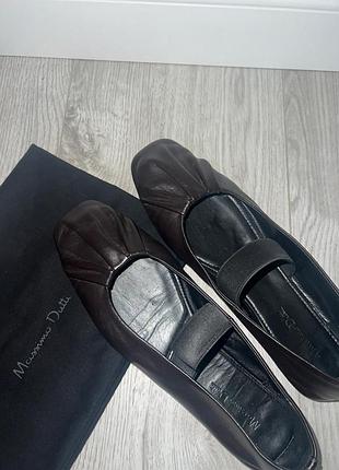 Балетки «massimo dutti”, 100% шкіра