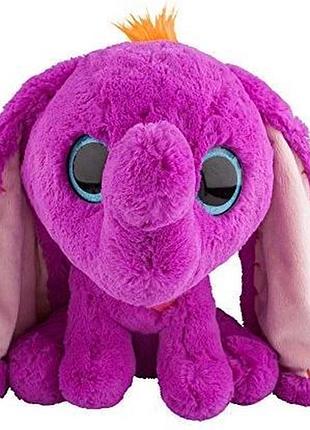 Мягкая плюшевая игрушка слон слоник ylvi & the minimoomis doodo cuddly фиолетовый 💜 мʼяка плюшева іграшка слон слоненятко