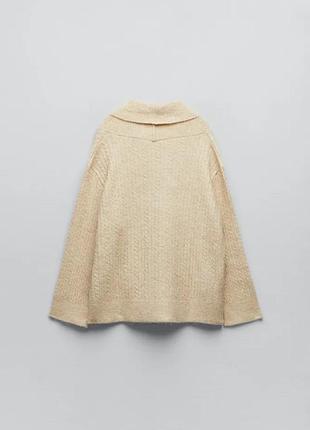 Оверсайз светр zara 7