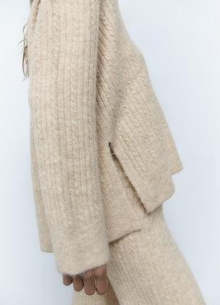 Оверсайз светр zara 6