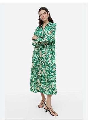 Сукня у лисття h&m великий розмір