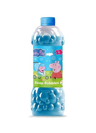 Мыльные пузыри "peppa pig" 200729 с палочкой, объем 1000 мл | maxisvit
