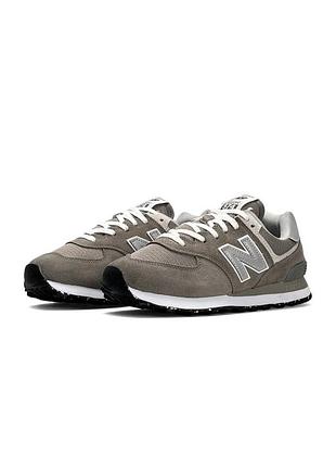 Жіночі кросівки new balance 574 brown white