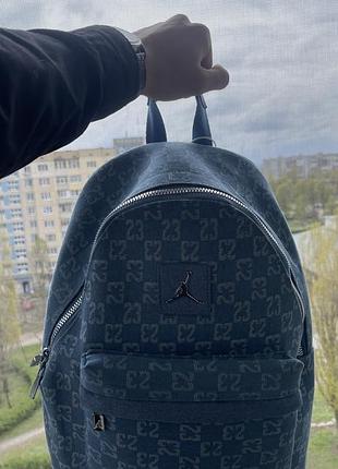 Рюкзак air jordan monogram denim