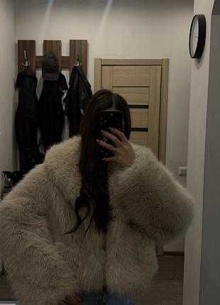 Шуба zara 2025