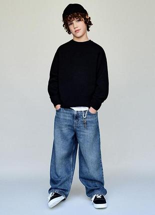 Джинси у стилі relaxed baggy для хлопчика від zara