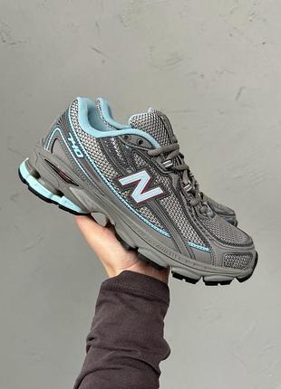 Розпродаж кросівки унісекс new balance 740 grey/blue. наложка