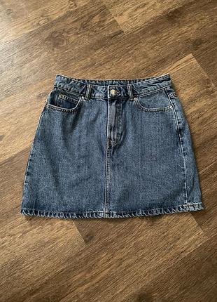Юбка джинси primark р.40