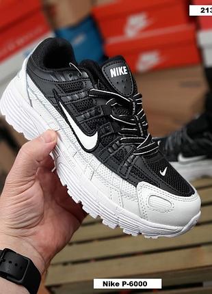 Кросівки nike p-6000 cnpt black white